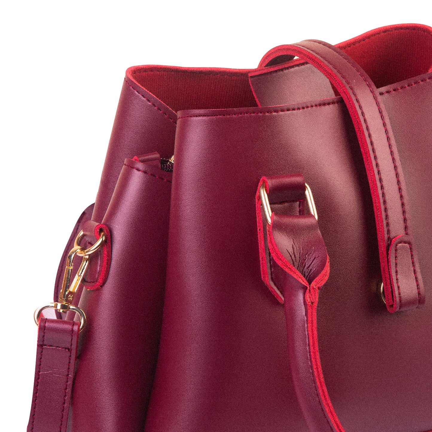 prism bag Maroon