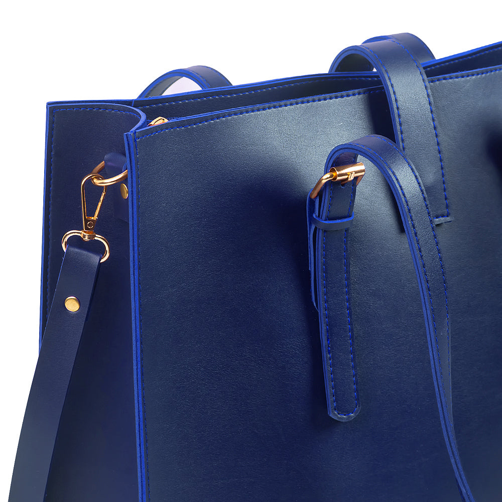 Blossom Blue 3Pcs Tote Bagset