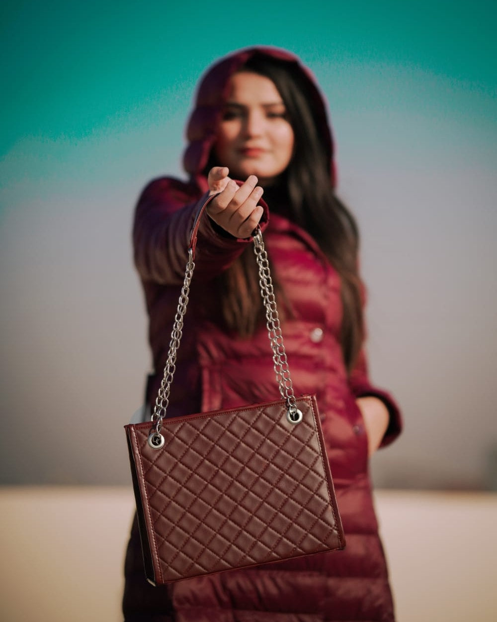 SYDNEY BAG MEHROON