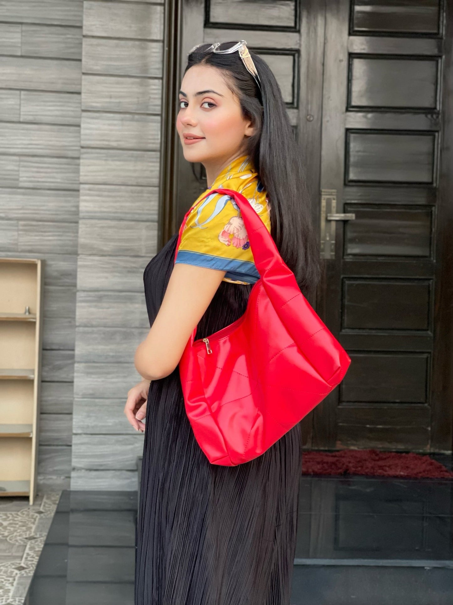 HOBO BAG RED