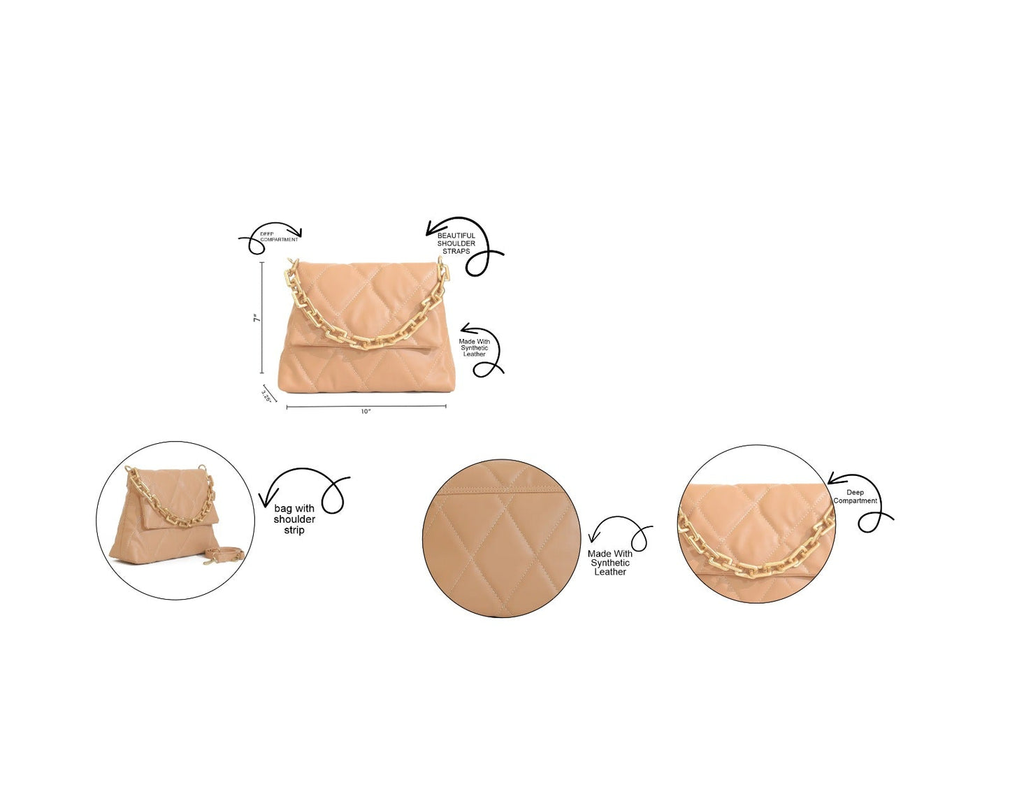 JACK BEIGE BAG