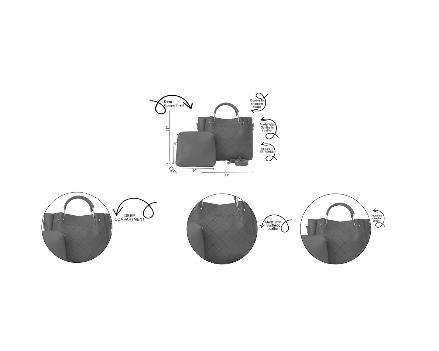 BERRY BAG MEHROON