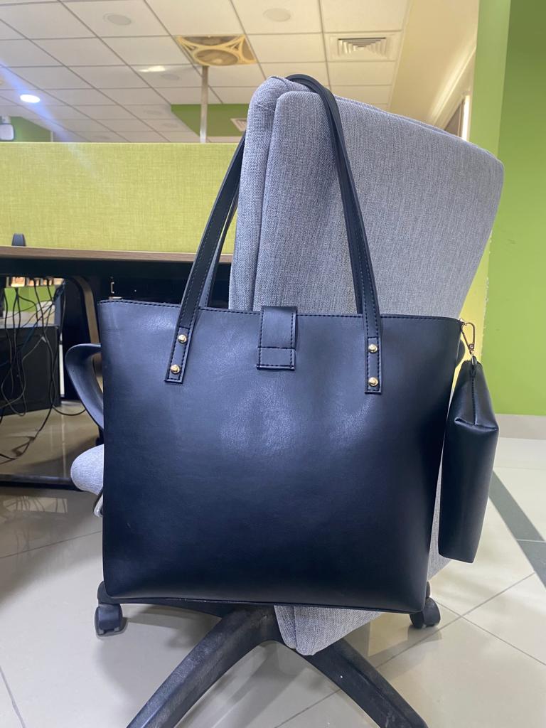caramel black Bag