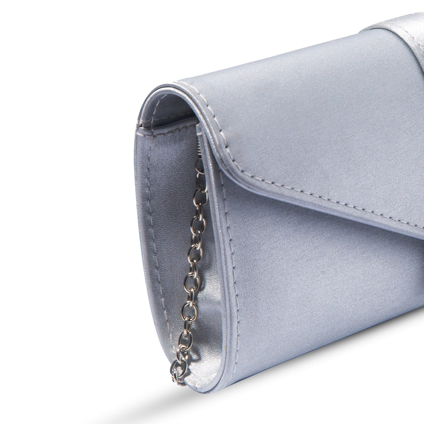 Sonata Grey suede Clutch