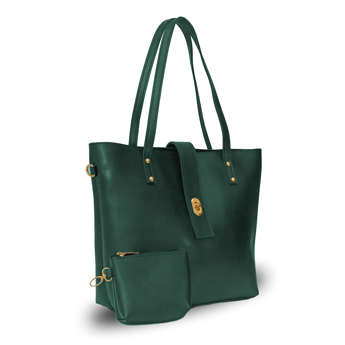 CARAMEL GREEN BAG