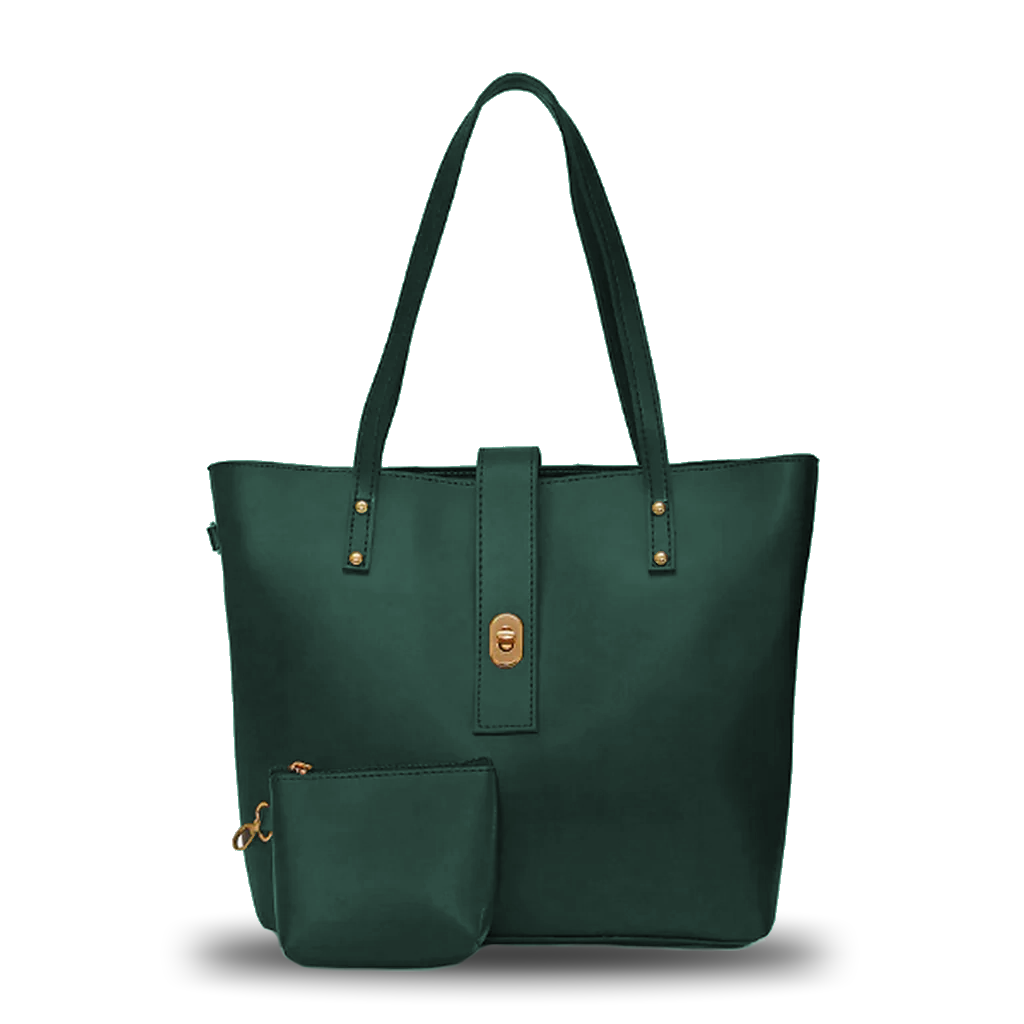 CARAMEL GREEN BAG