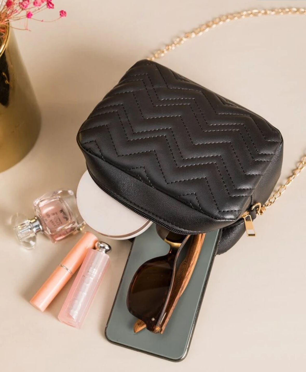 AURA CROSS BODY BLACK