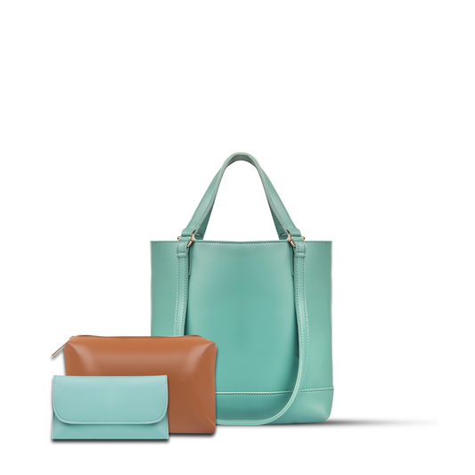 SOPHIA GREEN 3Pcs Bagset
