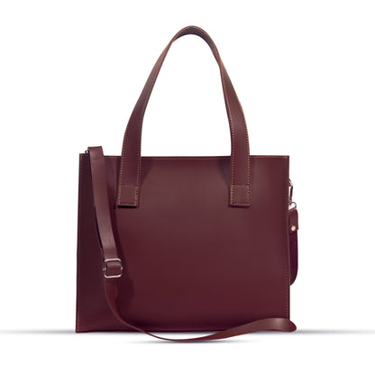 BAKU MAROON 3Pcs SHOULDER BAGSET