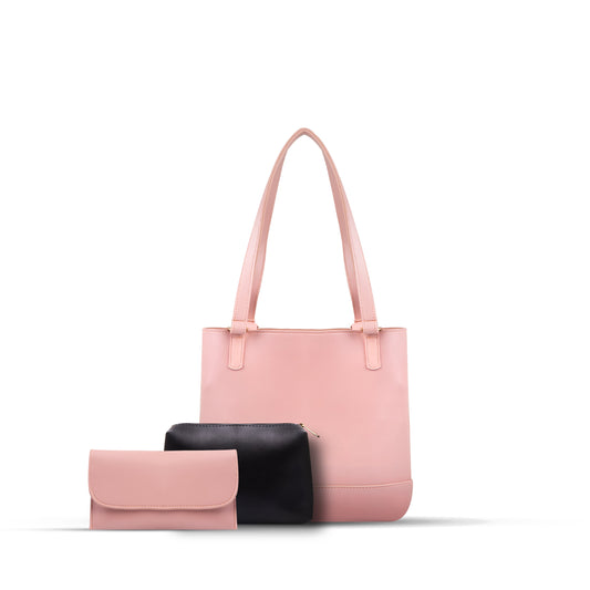 SOPHIA PINK 3Pcs Bagset