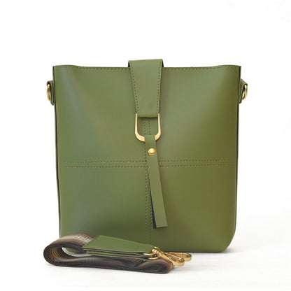 Bob Army Green Cross Body Bag