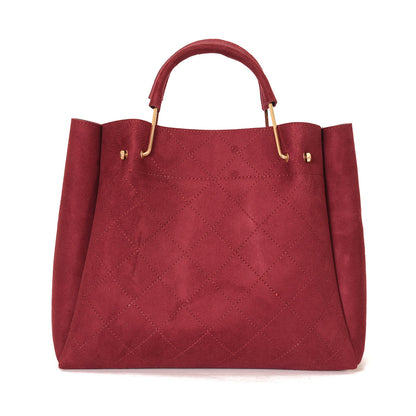 FABULOUS 5 PCS SUEDE BAG SET