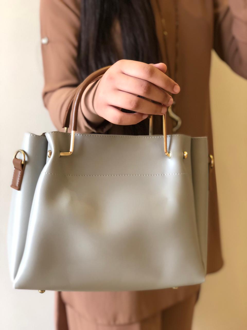 MOSCOW MEDIUM GREY BAG