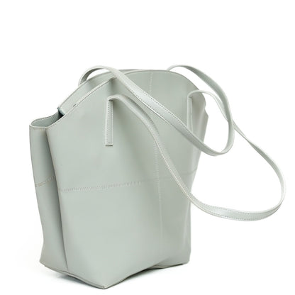 TOTE SHOULDER GREY BAG