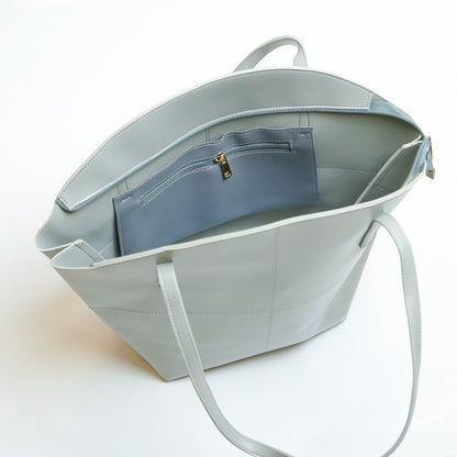 TOTE SHOULDER GREY BAG