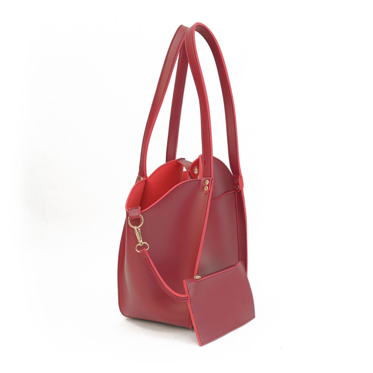FLOWER BAG MEHROON