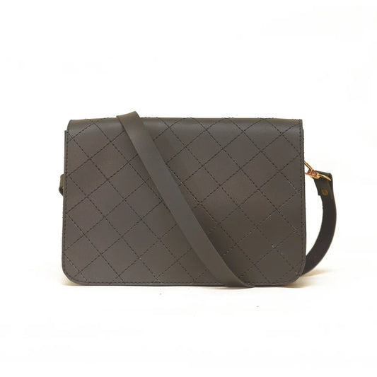 CROSS STITCH BLACK HANDBAG
