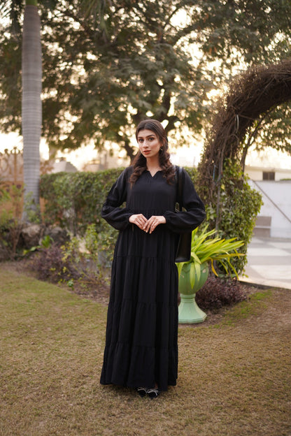 Sophia Black Chiffon