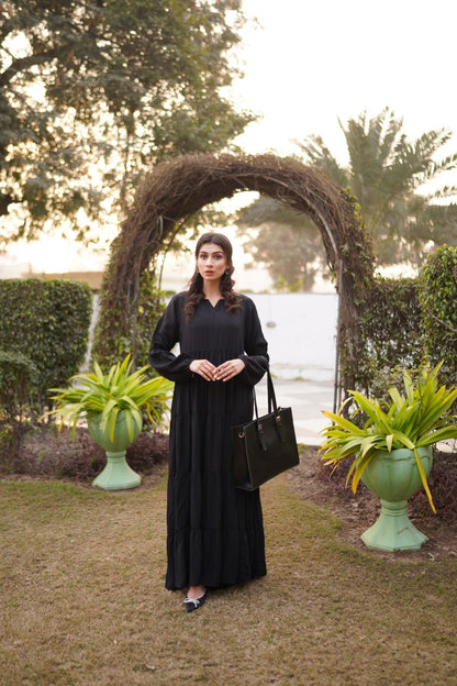 Sophia Black Chiffon