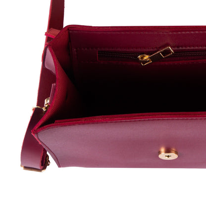 Blaze Maroon Handbag