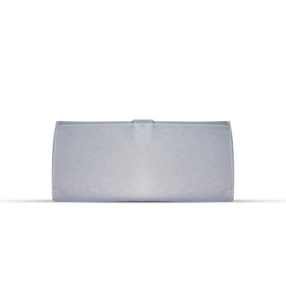 Sonata Grey suede Clutch