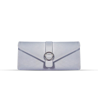 Sonata Grey suede Clutch