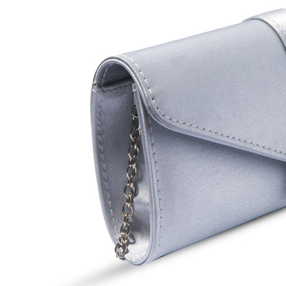 Sonata Grey suede Clutch
