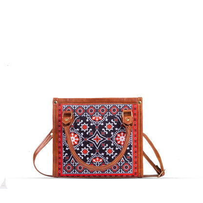Ajrak scarlet ART BAG