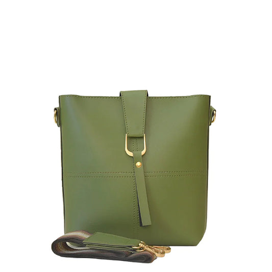 Bob Army Green Cross Body Bag