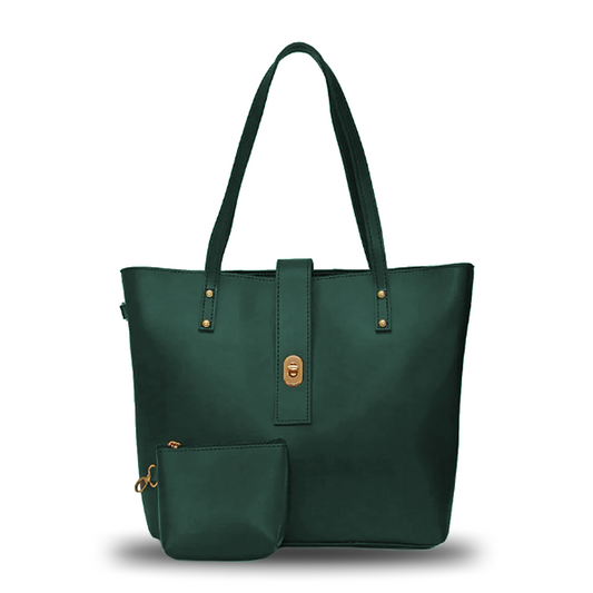 CARAMEL GREEN BAG