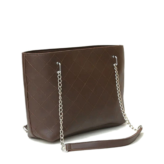 VEGAS TOTE CHOCLATE BROWN